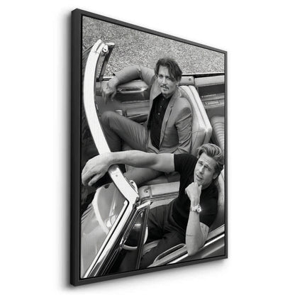 Hollywood Legends Monochrome Luxury - Canvas