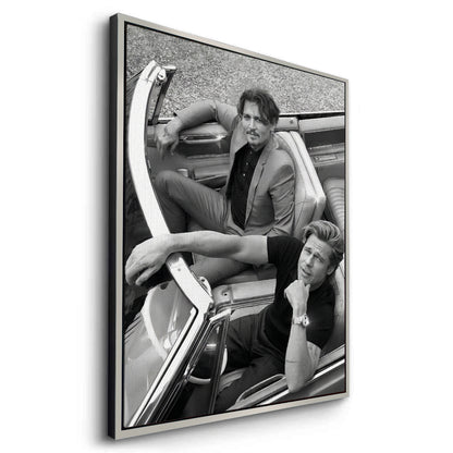 Hollywood Legends Monochrome Luxury - Canvas