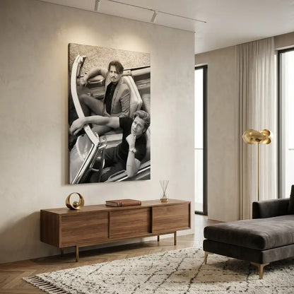 Hollywood Legends Monochrome Luxury - Canvas