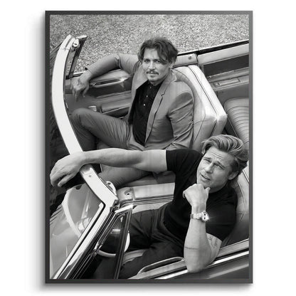 Hollywood Legends Monochrome Luxury - Fine Art