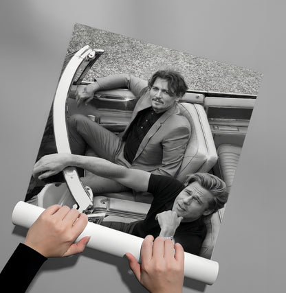 Hollywood Legends Monochrome Luxury - Poster