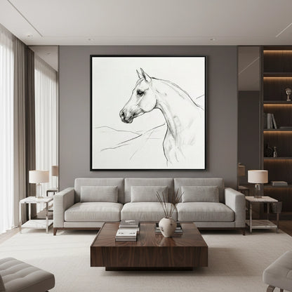 Horse Painting #H550