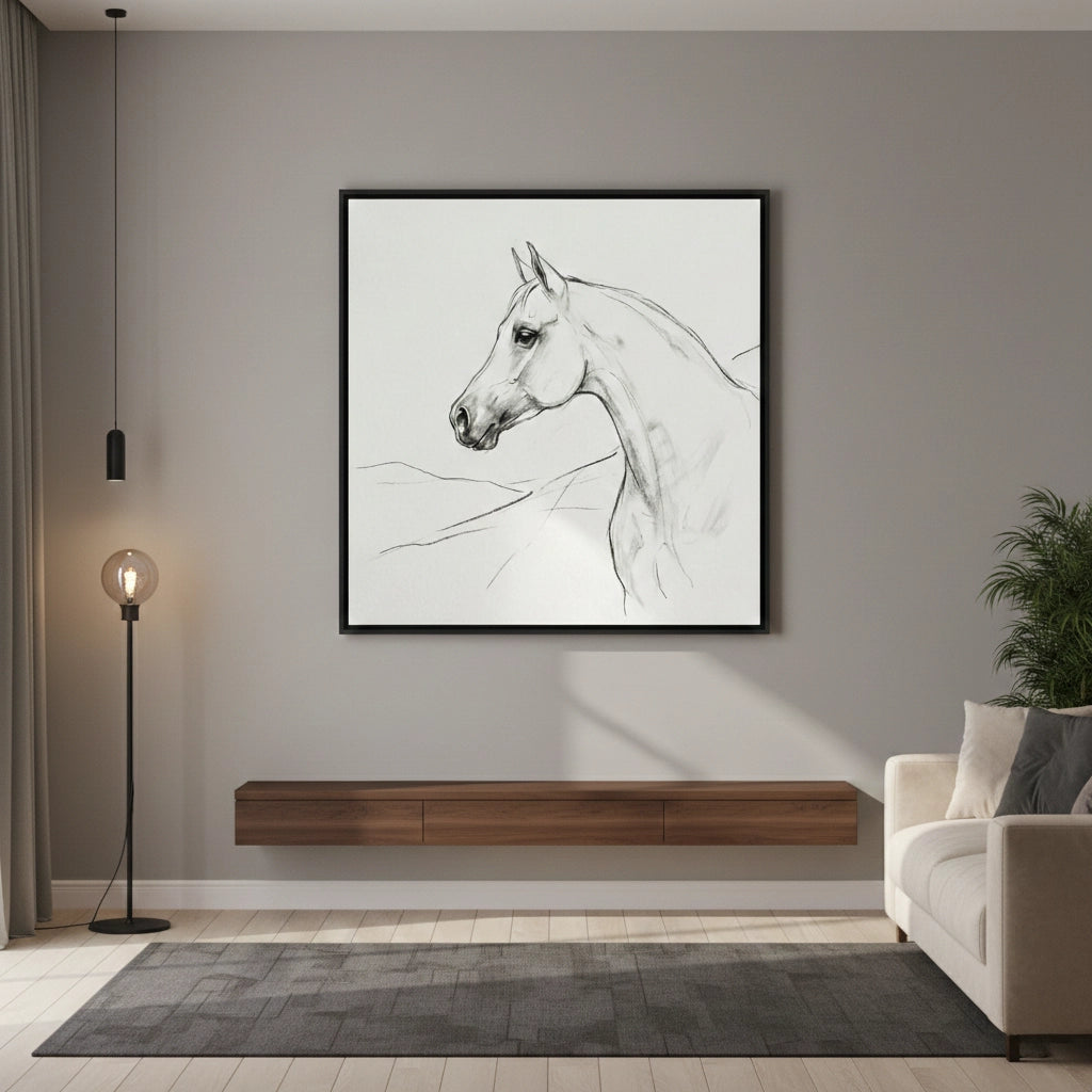 2Horse Painting #H550