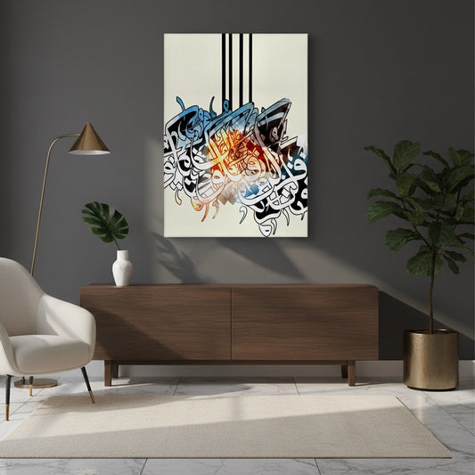 Huroof Al-Wajd - Canvas