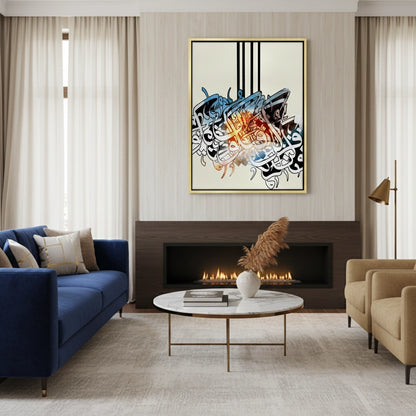 Huroof Al-Wajd - Canvas