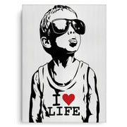 I Love Life - Canvas
