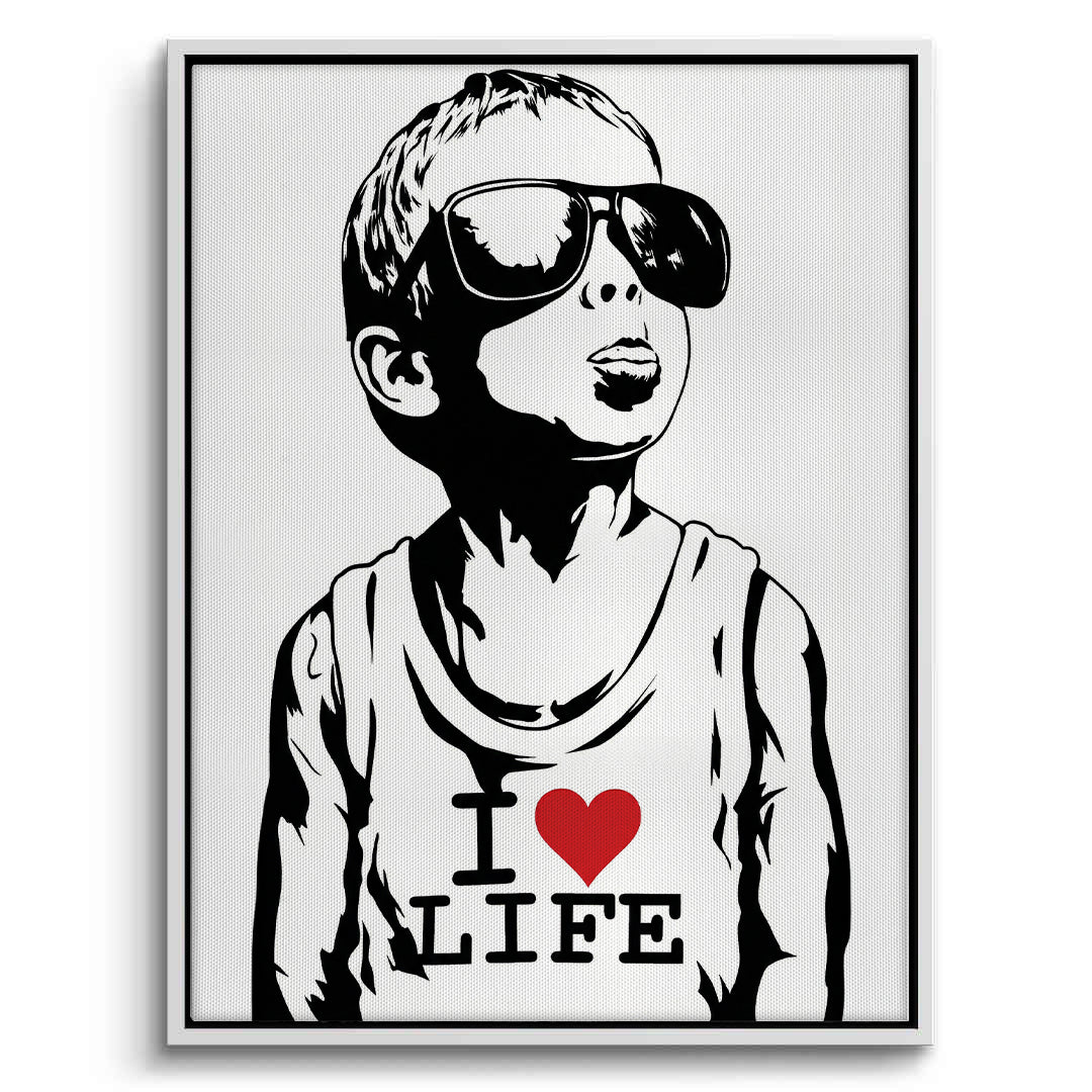 2I Love Life - Canvas