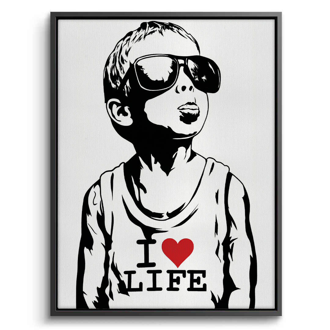2I Love Life - Canvas