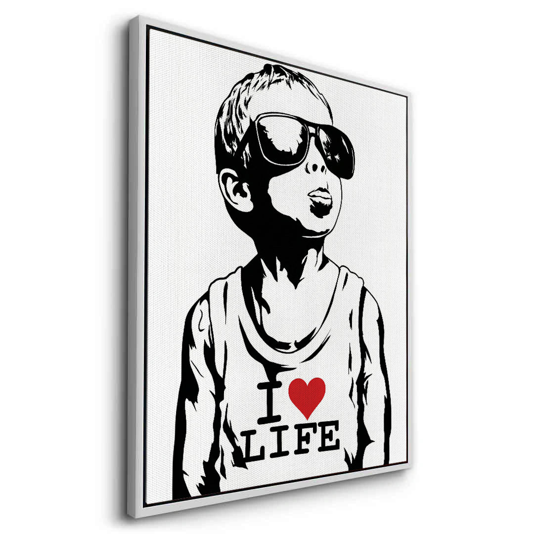 2I Love Life - Canvas