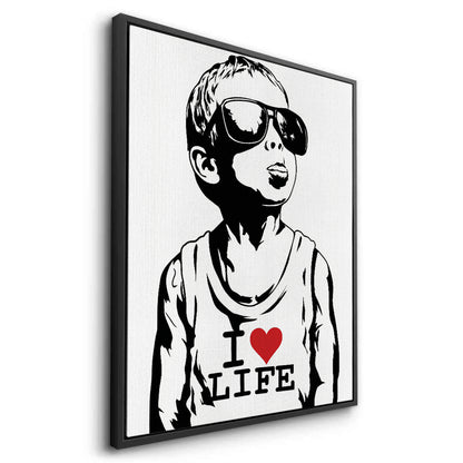 I Love Life - Canvas