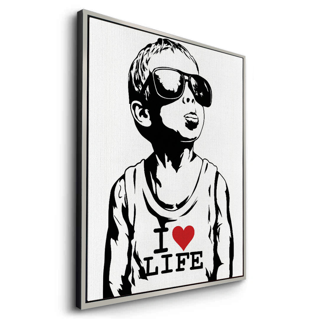2I Love Life - Canvas
