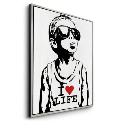I Love Life - Canvas