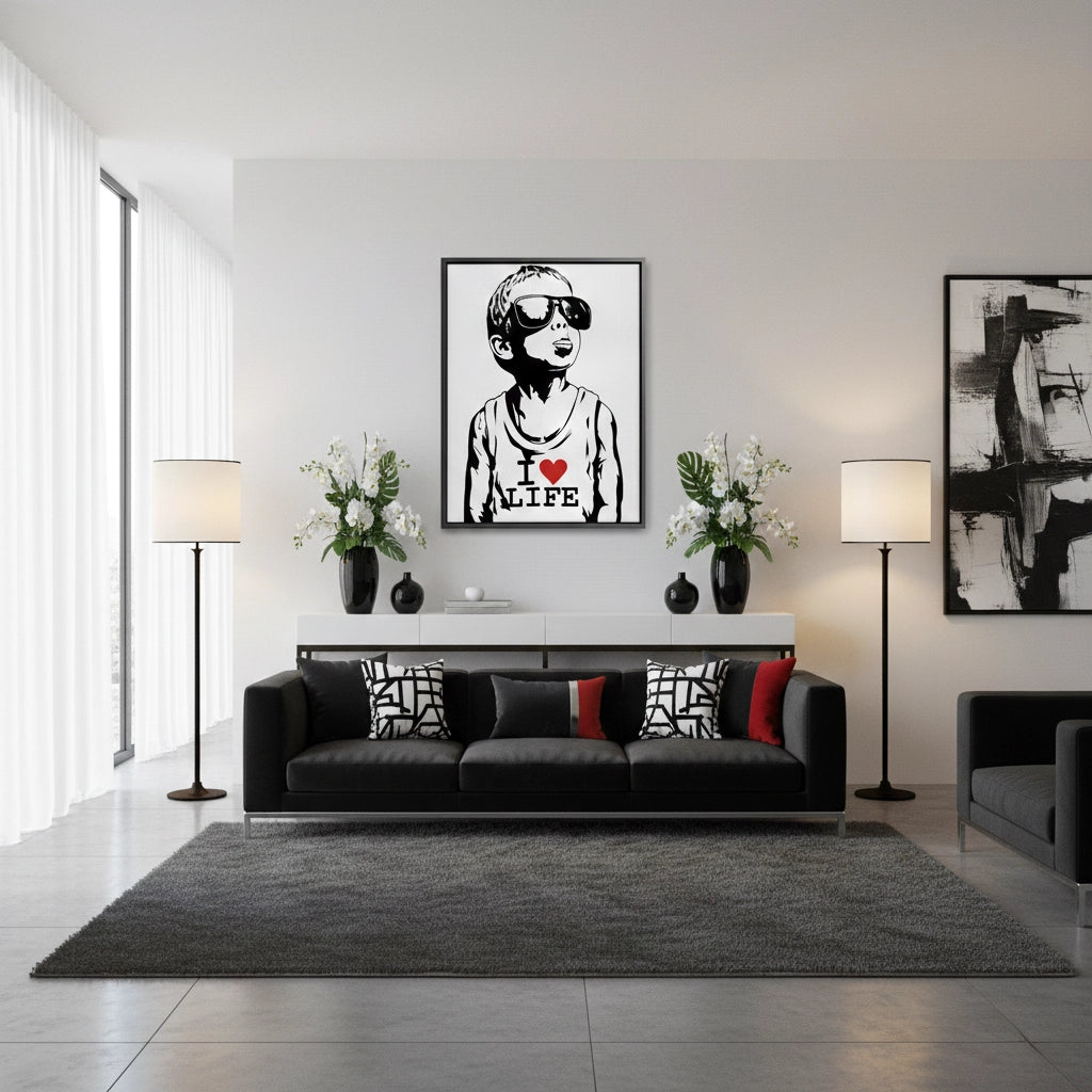 2I Love Life - Canvas