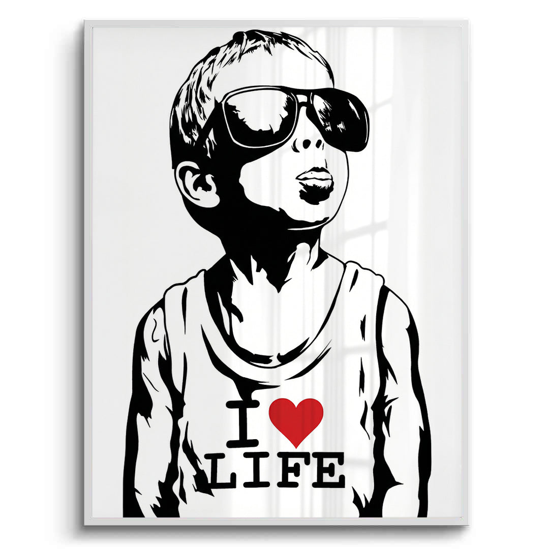 2I Love Life - Fine Art