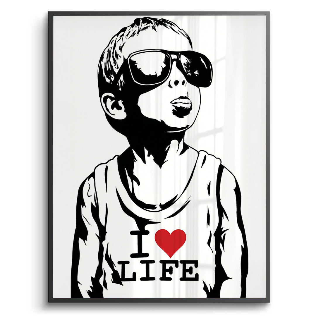 2I Love Life - Fine Art