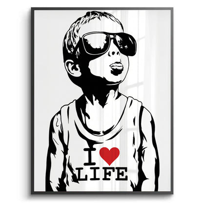 I Love Life - Fine Art