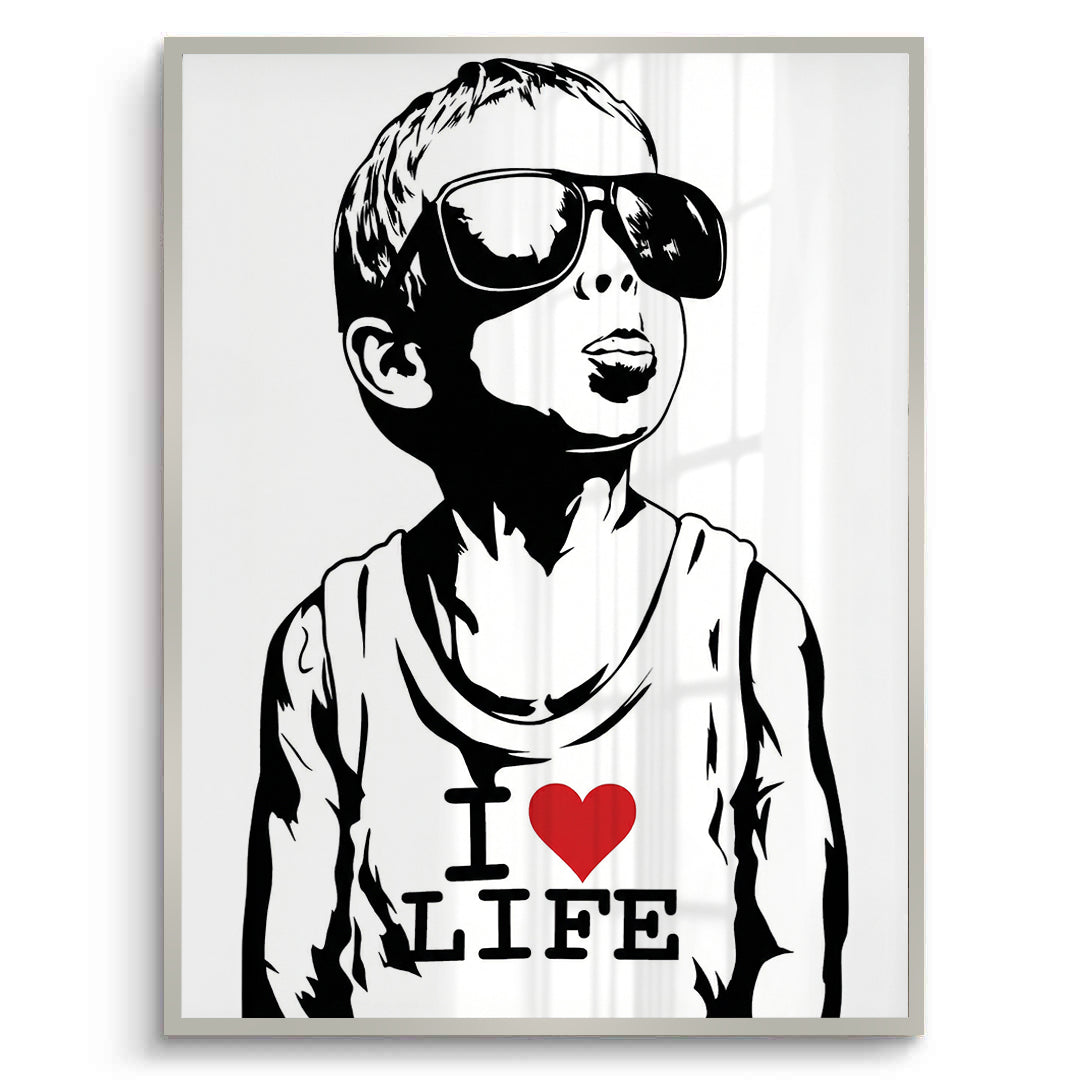 2I Love Life - Fine Art