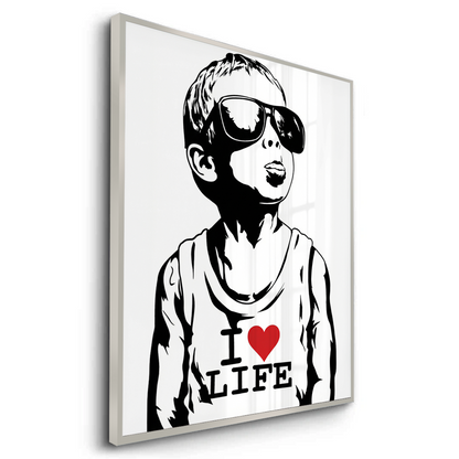 I Love Life - Fine Art