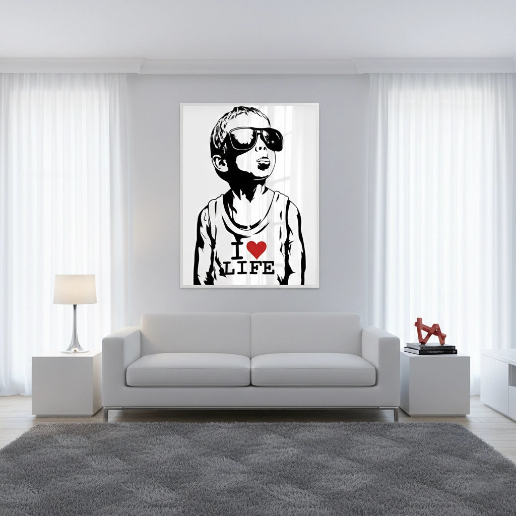 2I Love Life - Fine Art