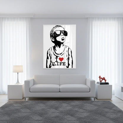 I Love Life - Fine Art