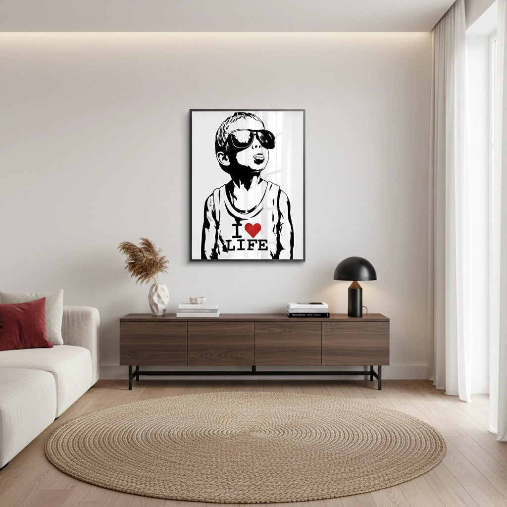 2I Love Life - Fine Art