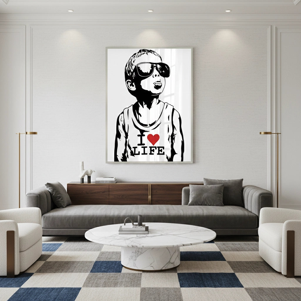 2I Love Life - Fine Art