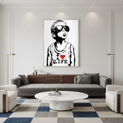 I Love Life - Fine Art