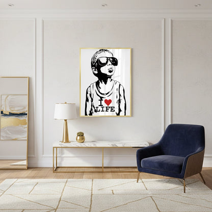 I Love Life - Fine Art