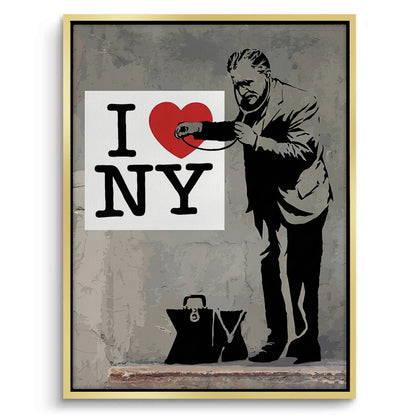 I Love NY - Canvas
