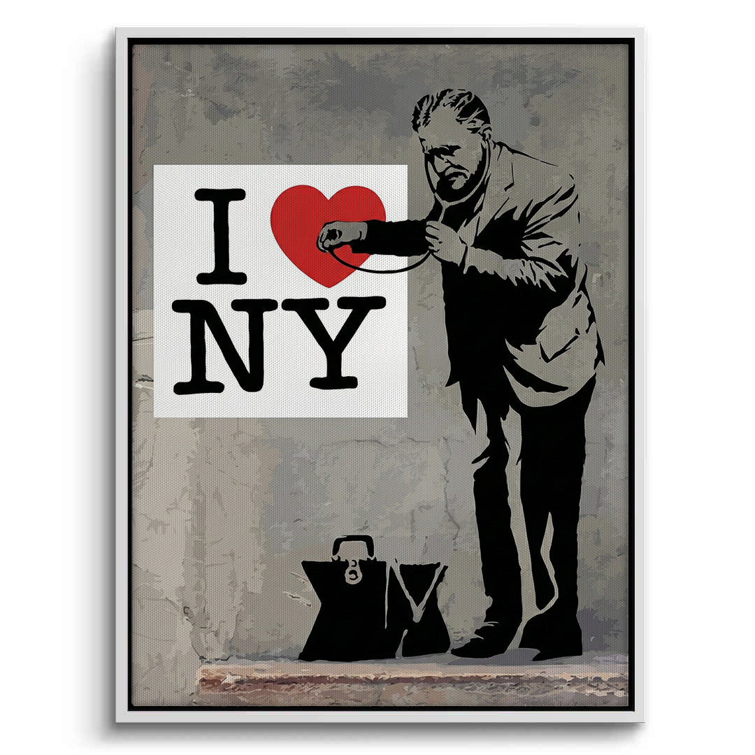 2I Love NY - Canvas