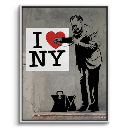 I Love NY - Canvas
