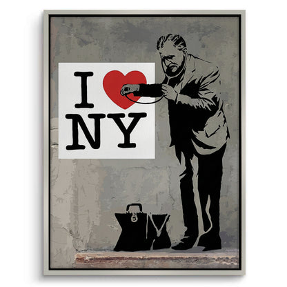 I Love NY - Canvas