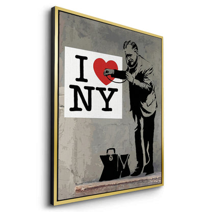 I Love NY - Canvas