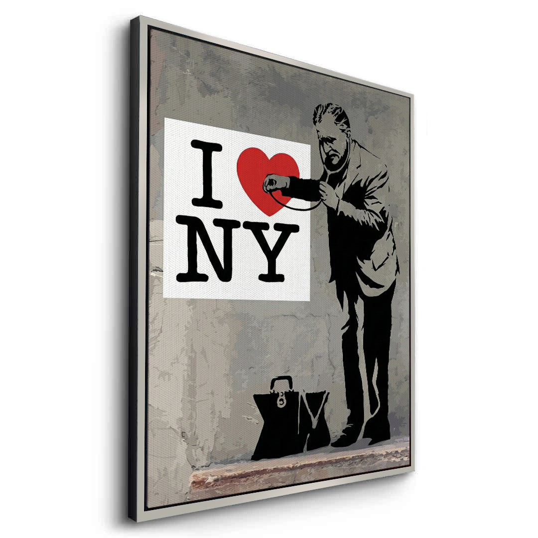 2I Love NY - Canvas