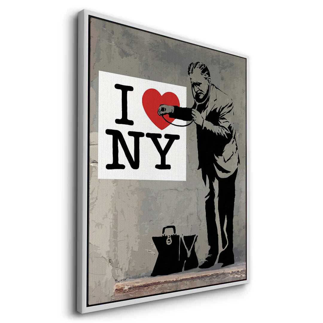 2I Love NY - Canvas