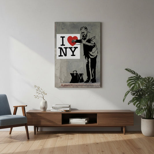 I Love NY - Canvas