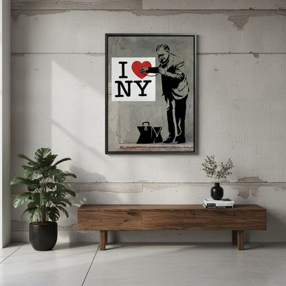 I Love NY - Canvas