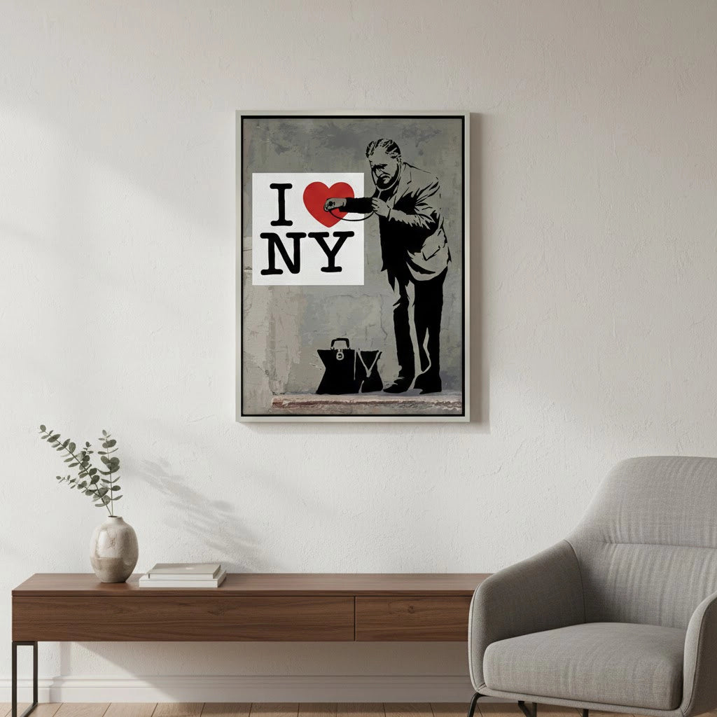 2I Love NY - Canvas