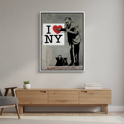 I Love NY - Canvas