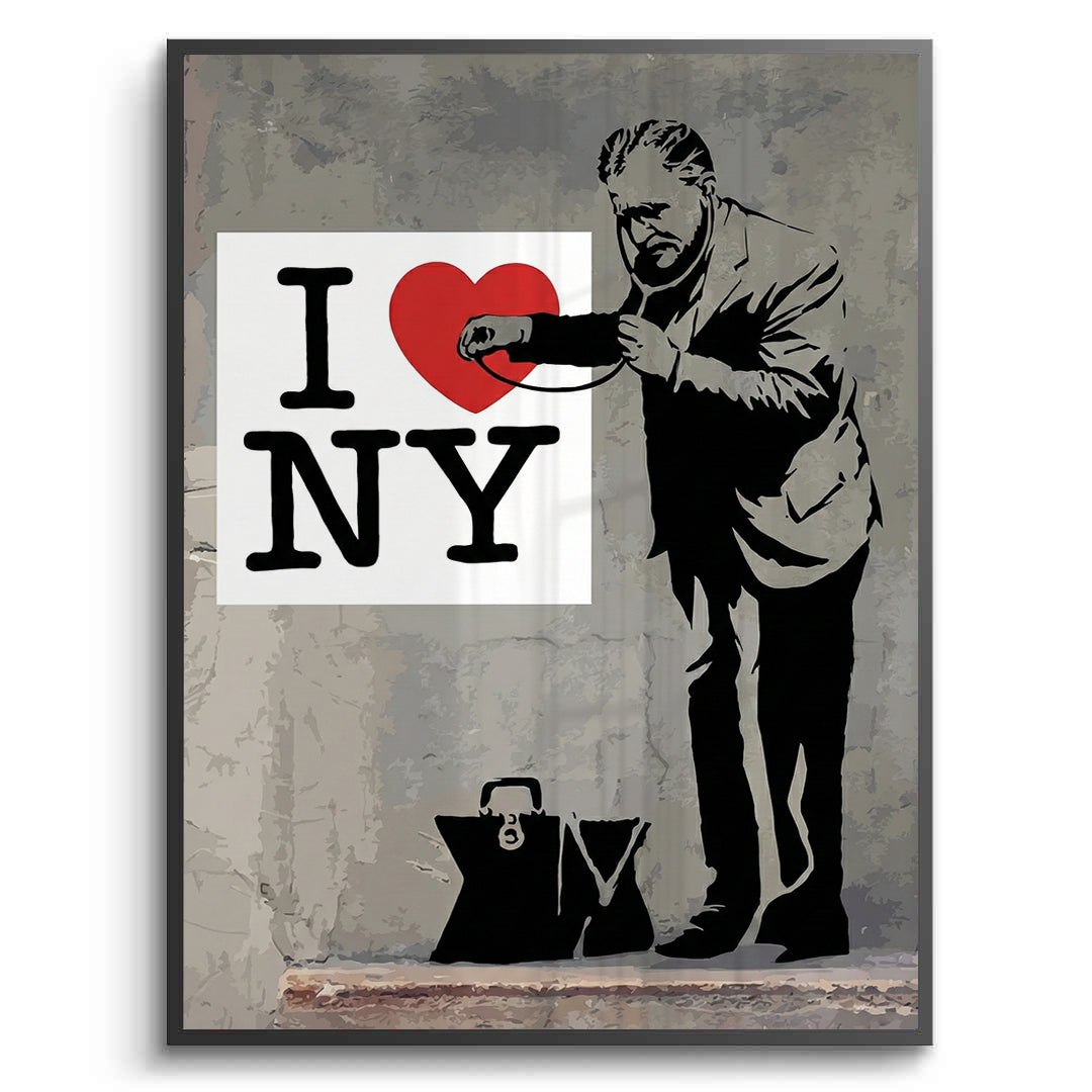 2I Love NY - Fine Art