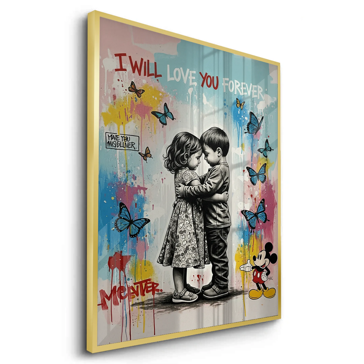 I Will Love You Forever - Fine Art - Jasmineart.ae