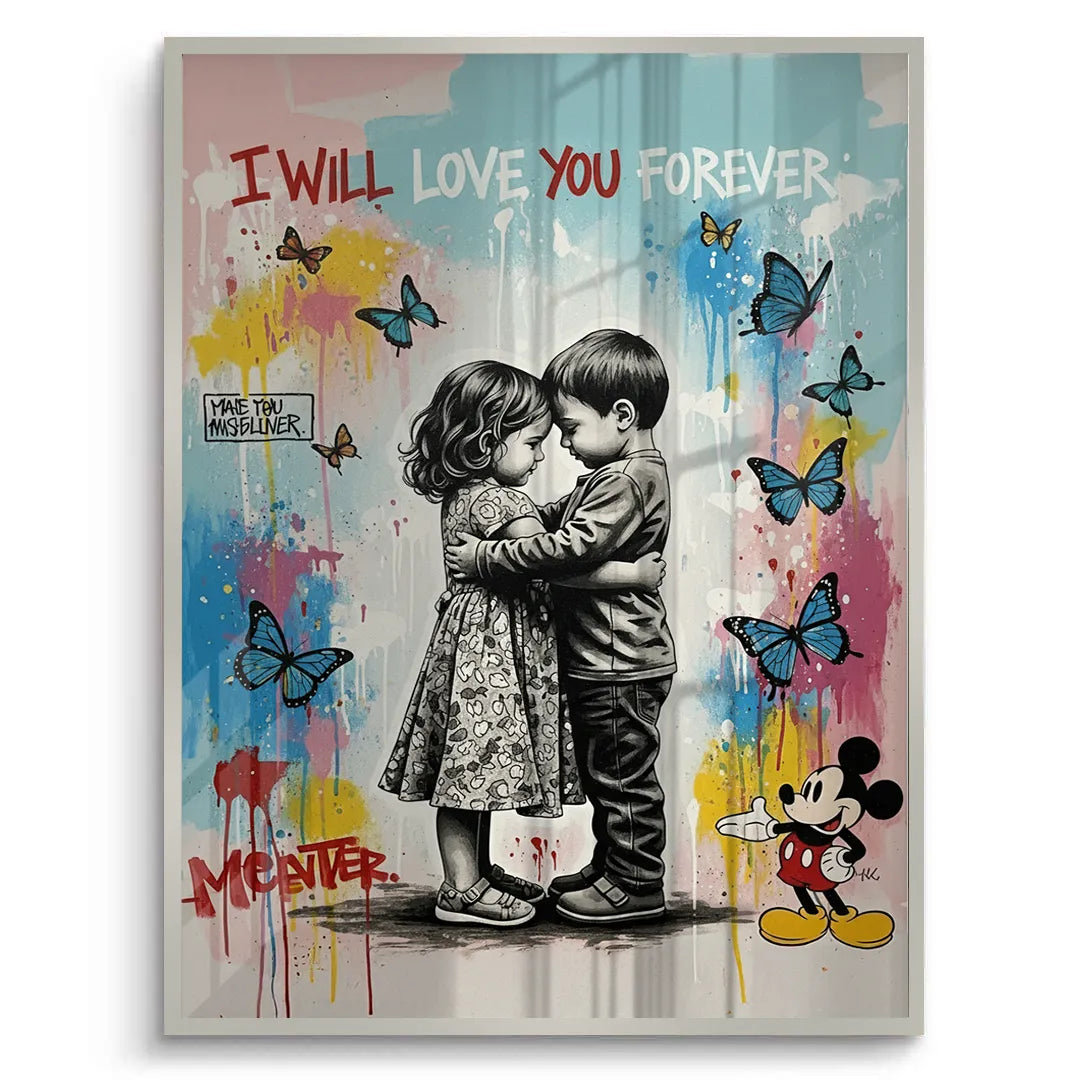 I Will Love You Forever - Fine Art - Jasmineart.ae