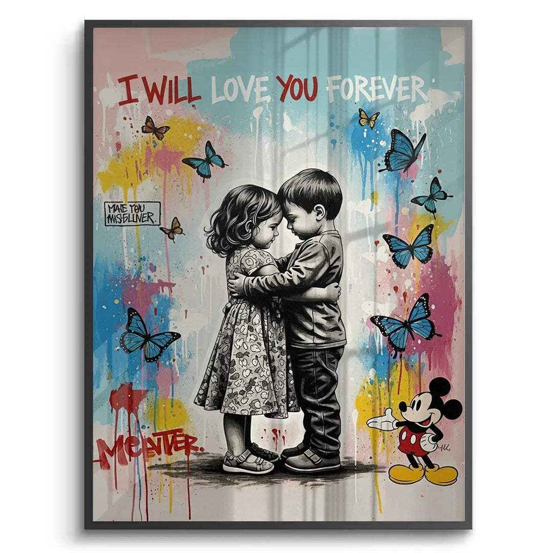 I Will Love You Forever - Fine Art - Jasmineart.ae