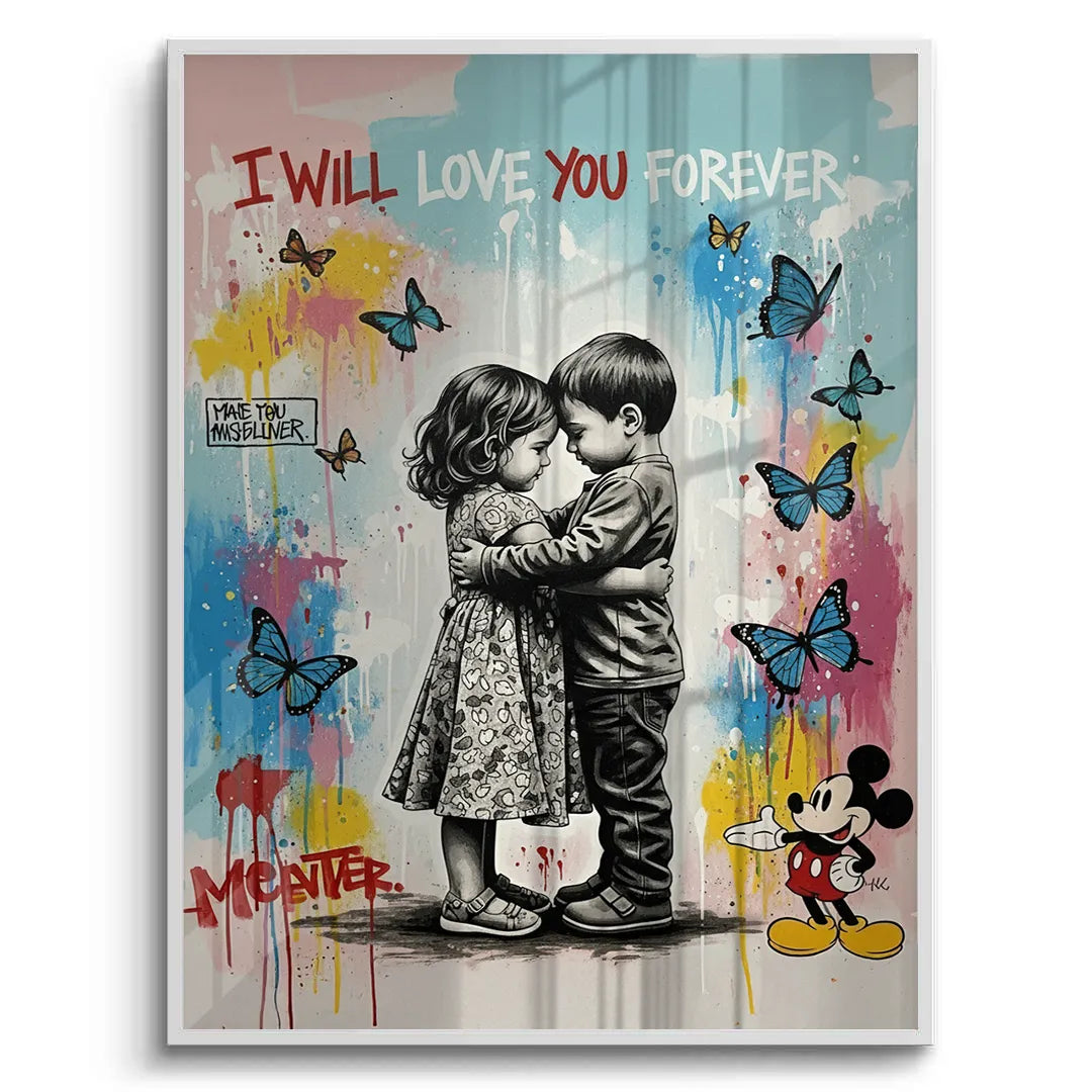 I Will Love You Forever - Fine Art - Jasmineart.ae