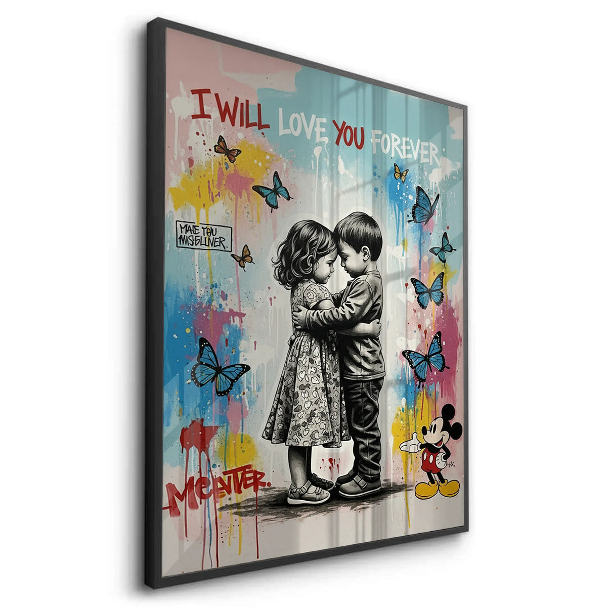 I Will Love You Forever - Fine Art - Jasmineart.ae