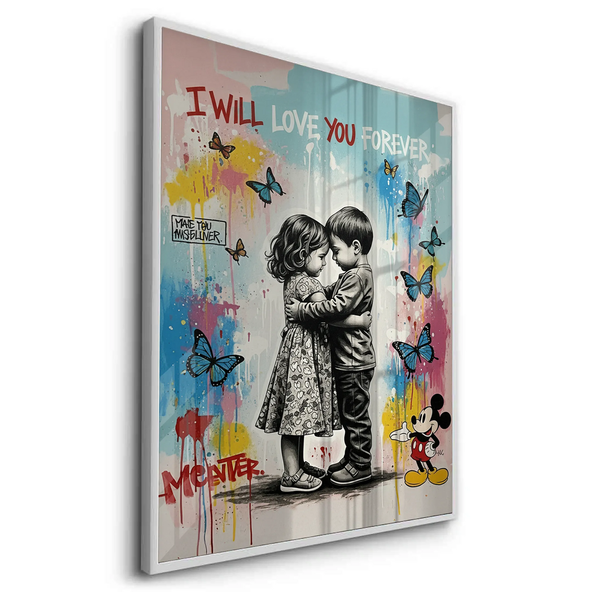I Will Love You Forever - Fine Art - Jasmineart.ae