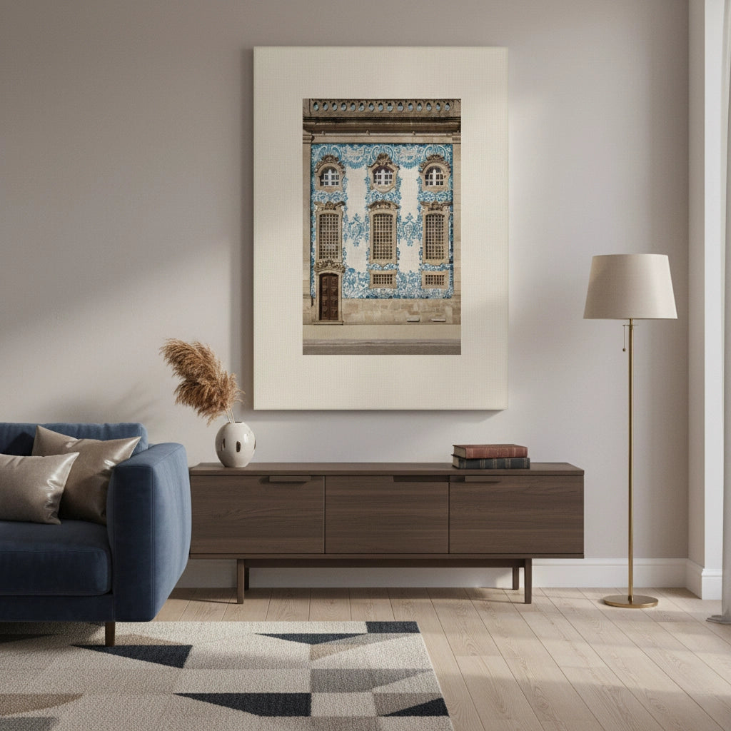 2Igreja do Carmo Azulejo - Canvas