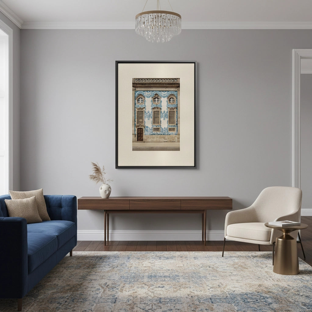 2Igreja do Carmo Azulejo - Canvas