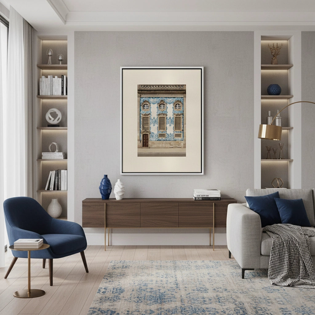 2Igreja do Carmo Azulejo - Canvas