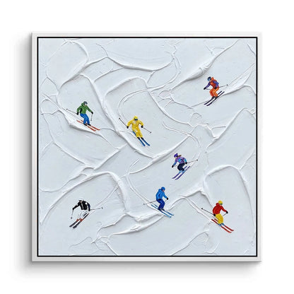 Impasto Skiers #IS440